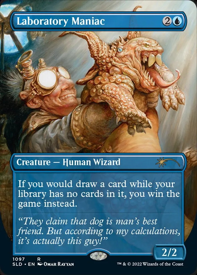 2019 Secret Lair Drop Laboratory Maniac #1097 rare card image