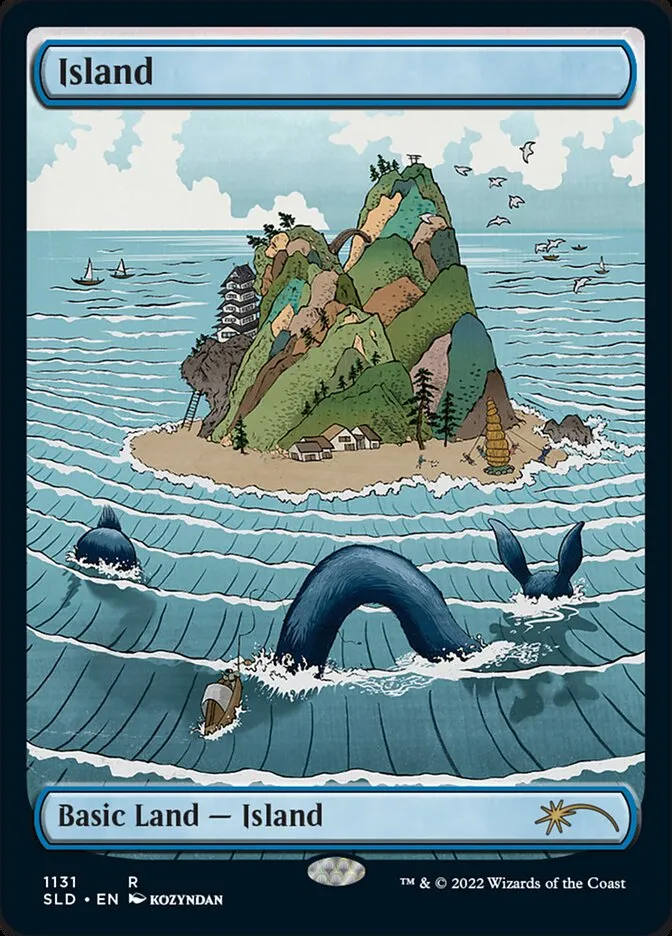 2019 Secret Lair Drop Island #1131 rare card image