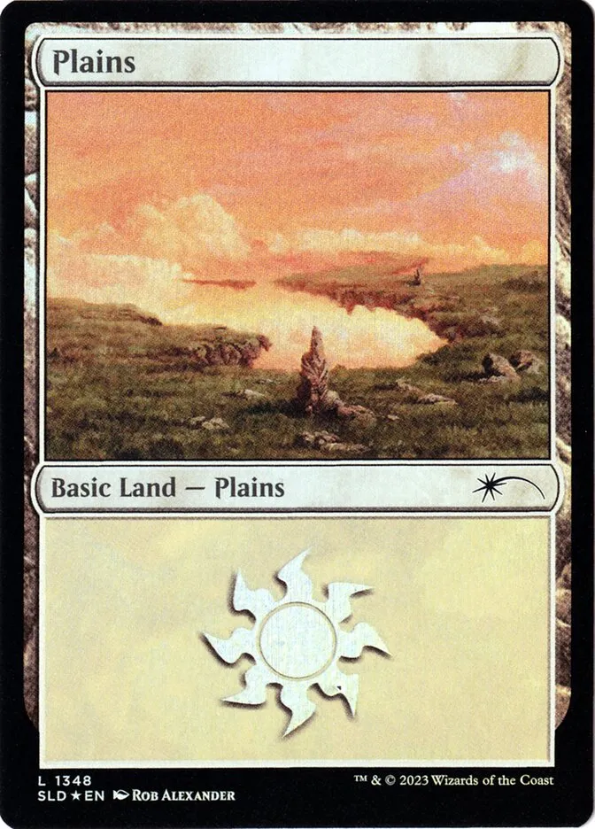 2019 Secret Lair Drop Plains #1348 common card image