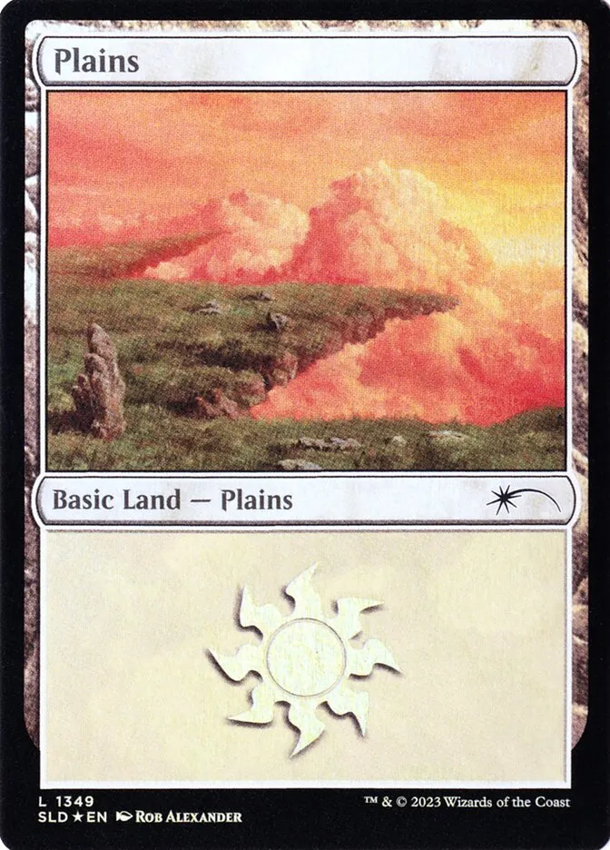 2019 Secret Lair Drop Plains #1349 common card image
