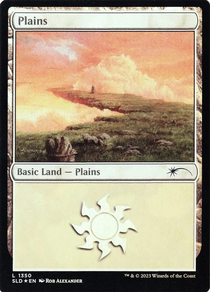 2019 Secret Lair Drop Plains #1350 common card image