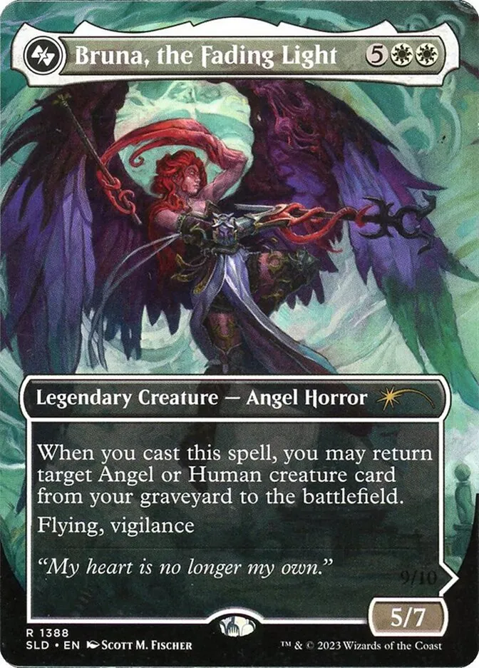 2019 Secret Lair Drop Bruna, the Fading Light #1388 rare card image