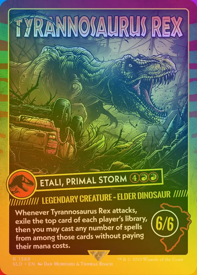 2019 Secret Lair Drop Etali, Primal Storm #1389★ rare card image