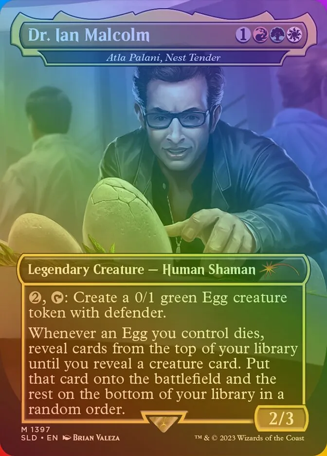 2019 Secret Lair Drop Atla Palani, Nest Tender #1397★ mythic card image