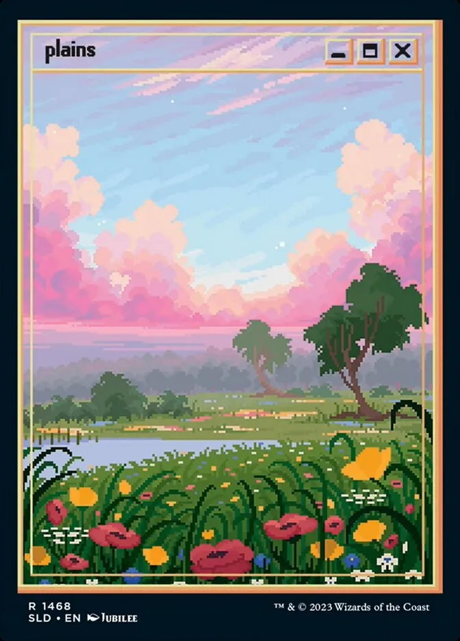 2019 Secret Lair Drop Plains #1468 rare card image