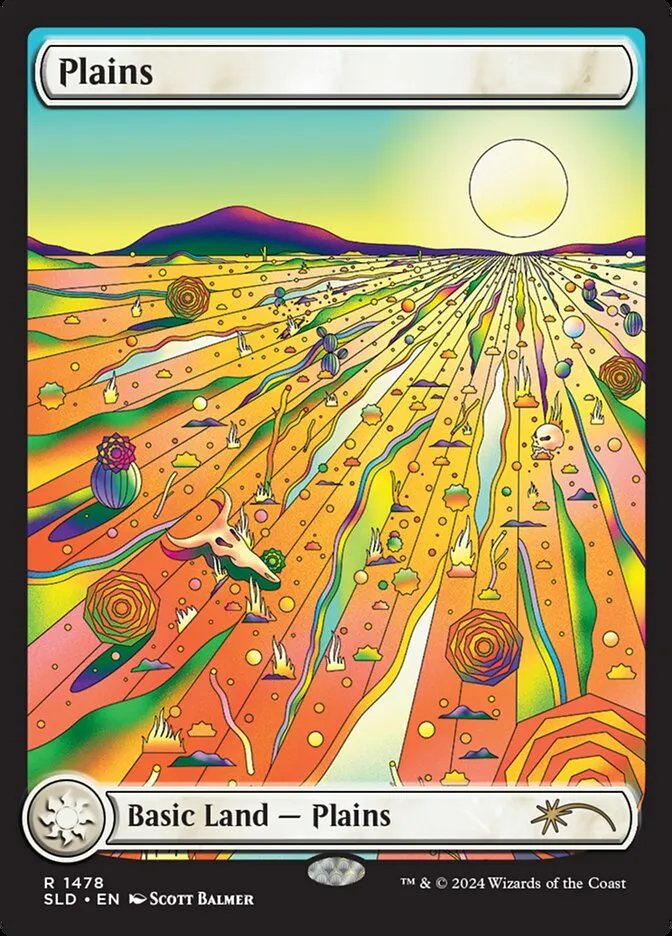 2019 Secret Lair Drop Plains #1478 rare card image