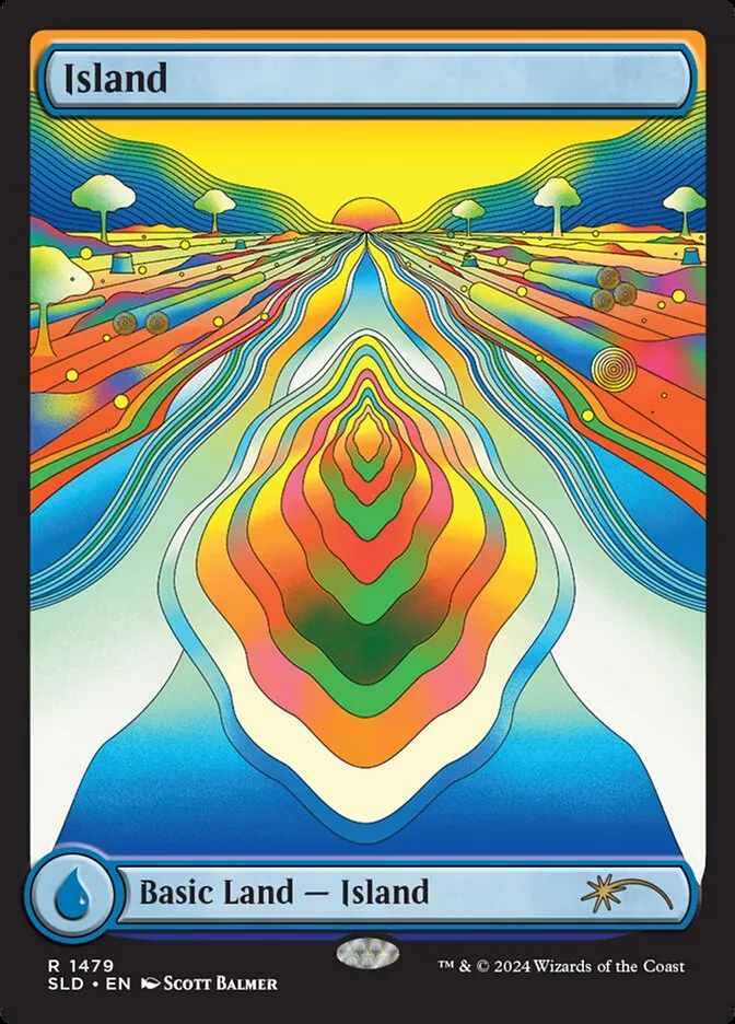2019 Secret Lair Drop Island #1479 rare card image