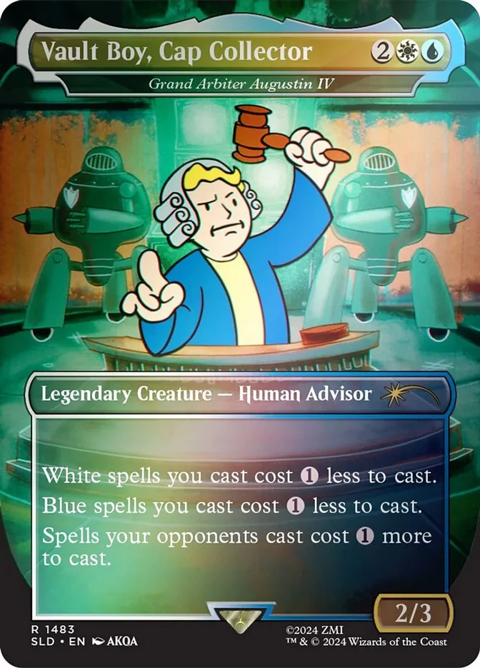 2019 Secret Lair Drop Grand Arbiter Augustin IV #1483★ rare card image