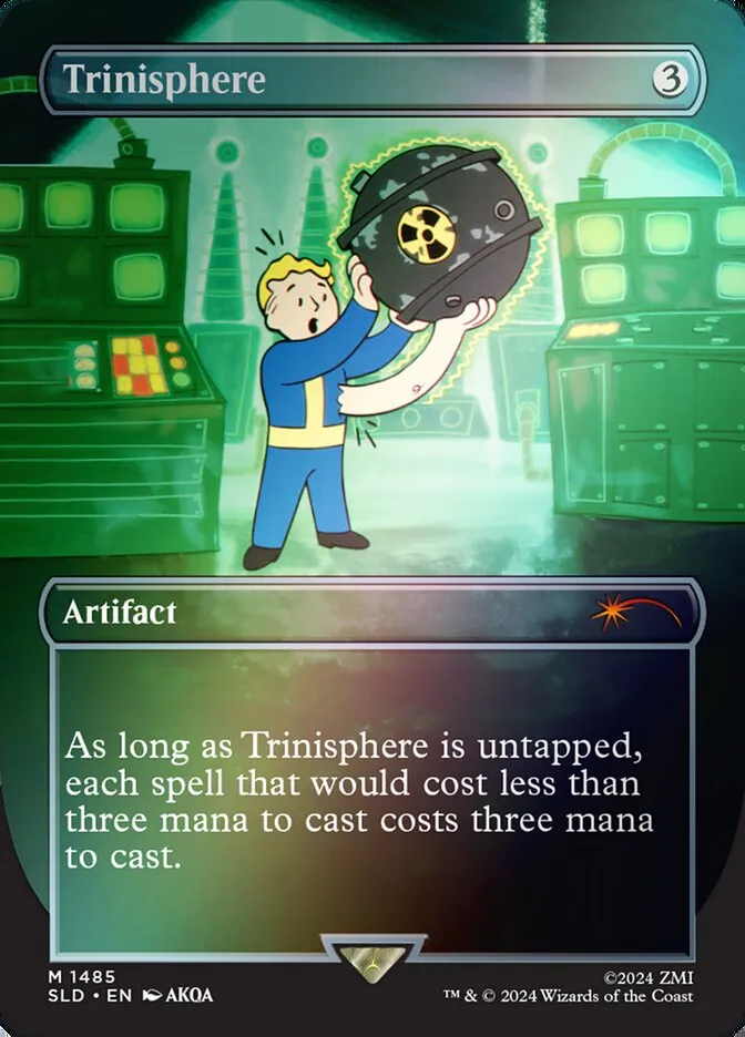 2019 Secret Lair Drop Trinisphere #1485★ mythic card image