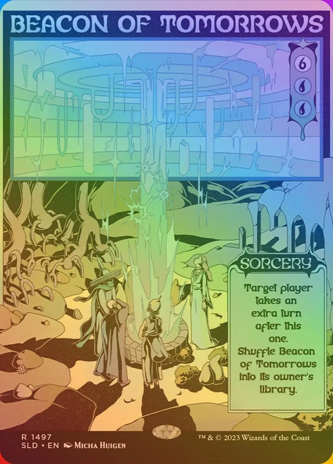 2019 Secret Lair Drop Beacon of Tomorrows #1497★ rare card image