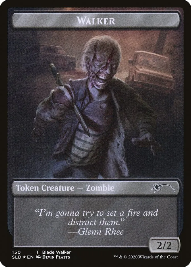 2019 Secret Lair Drop Walker common #150 common card image