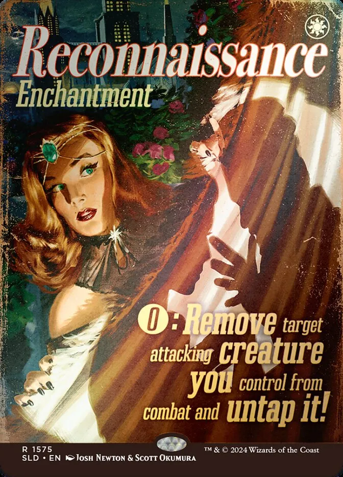 2019 Secret Lair Drop Reconnaissance #1575★ rare card image