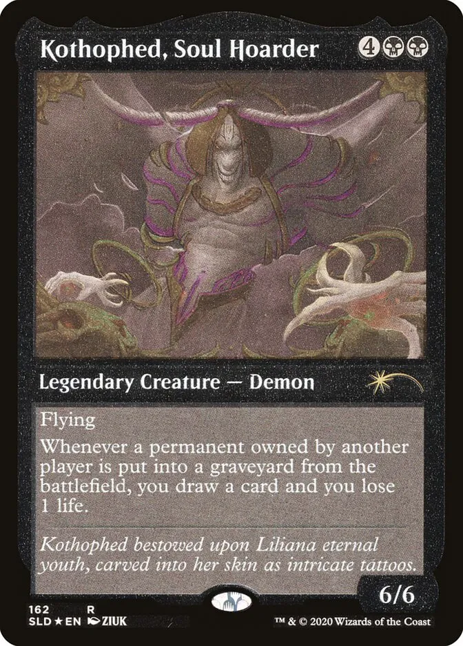 2019 Secret Lair Drop Kothophed, Soul Hoarder #162★ rare card image