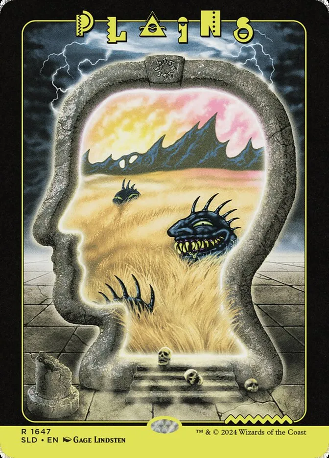 2019 Secret Lair Drop Plains #1647 rare card image
