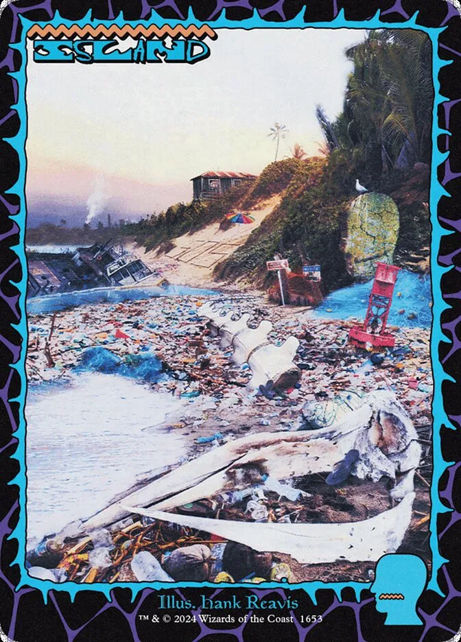2019 Secret Lair Drop Island [Rainbow Foil] rare #1653 rare card image