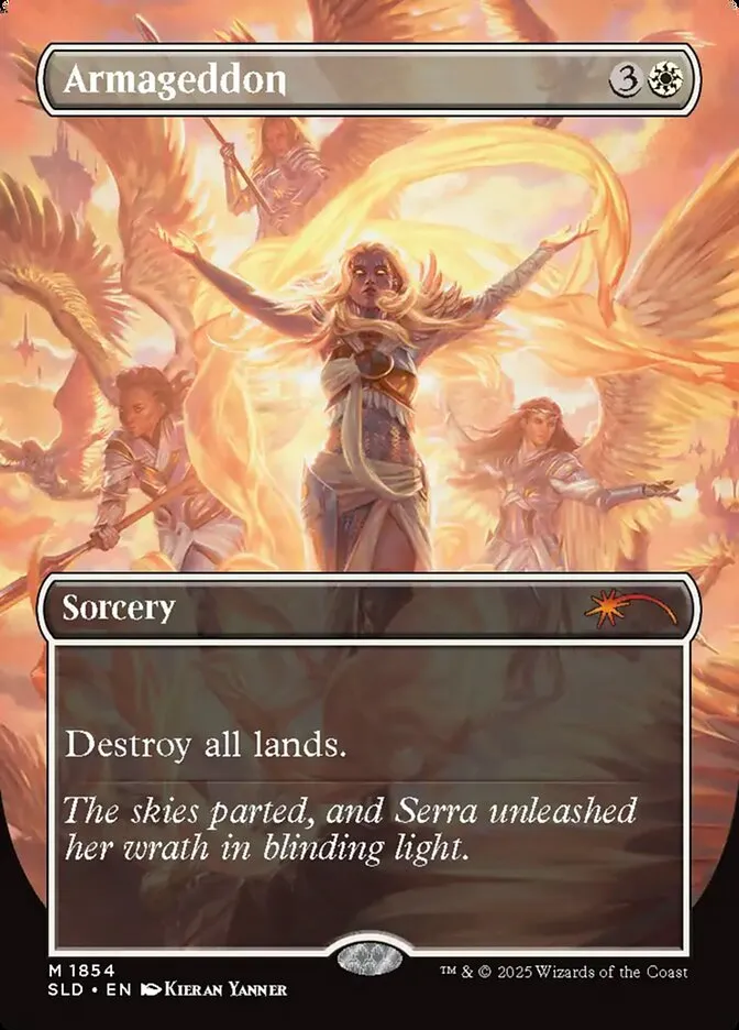 2019 Secret Lair Drop Armageddon #1854 mythic card image