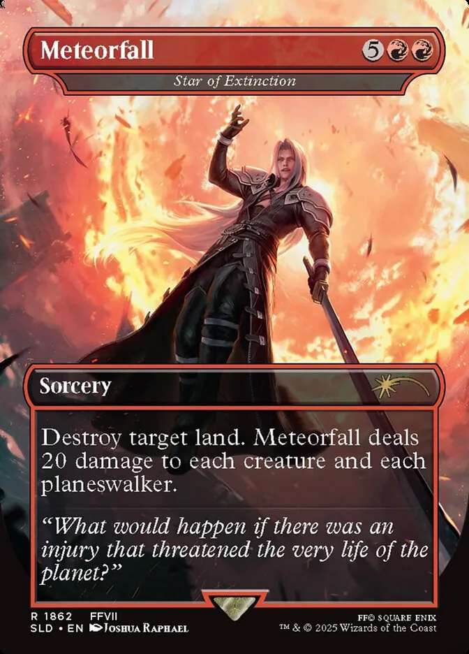 2019 Secret Lair Drop Star of Extinction #1862 rare card image