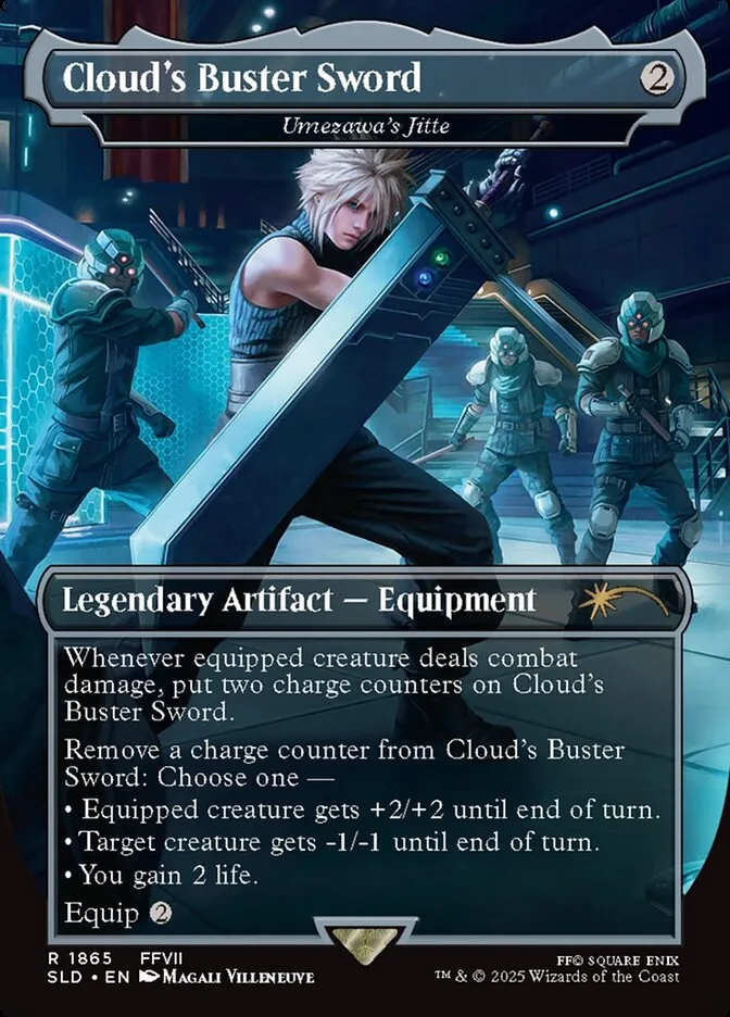 2019 Secret Lair Drop Umezawa's Jitte #1865 rare card image