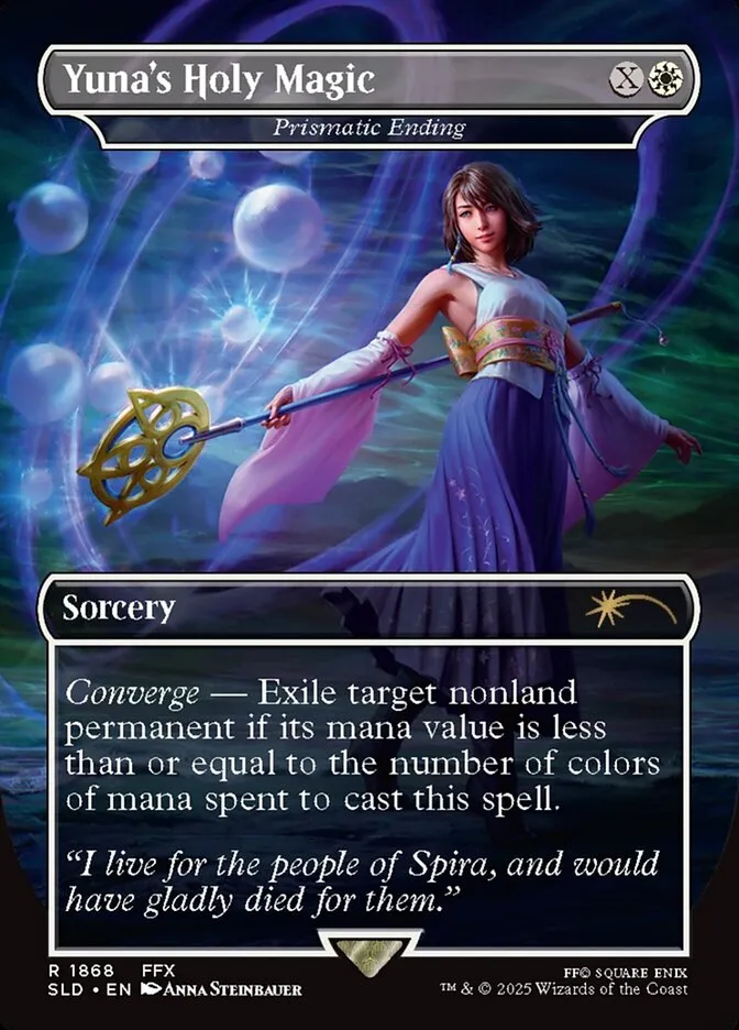 2019 Secret Lair Drop Prismatic Ending #1868 rare card image