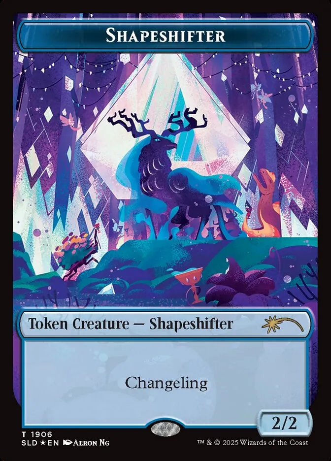 2019 Secret Lair Drop Shapeshifter #1906 rare card image