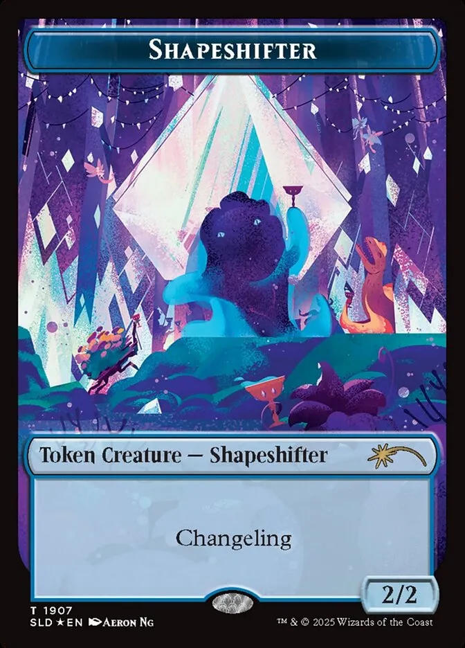 2019 Secret Lair Drop Shapeshifter #1907 rare card image