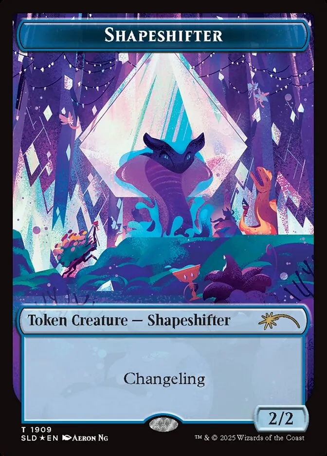 2019 Secret Lair Drop Shapeshifter #1909 rare card image