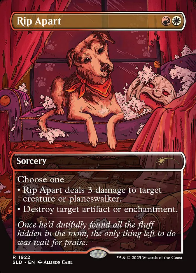 2019 Secret Lair Drop Rip Apart #1922 rare card image