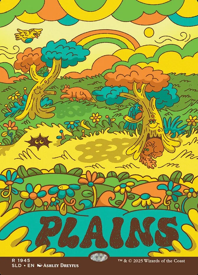 2019 Secret Lair Drop Plains #1945 rare card image