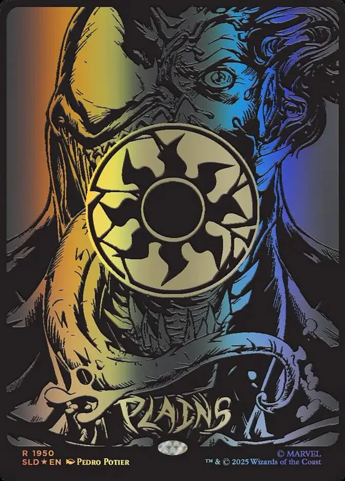 2019 Secret Lair Drop Plains #1950 rare card image