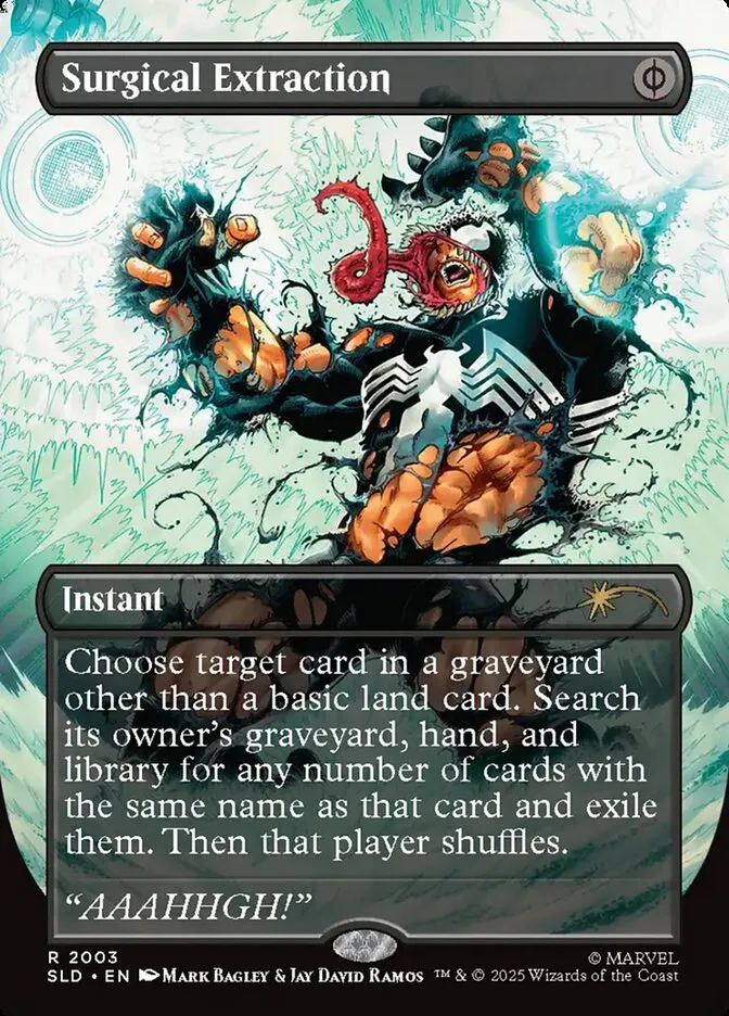 2019 Secret Lair Drop Surgical Extraction #2003 rare card image
