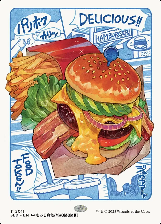 2019 Secret Lair Drop Food #2011 common card image
