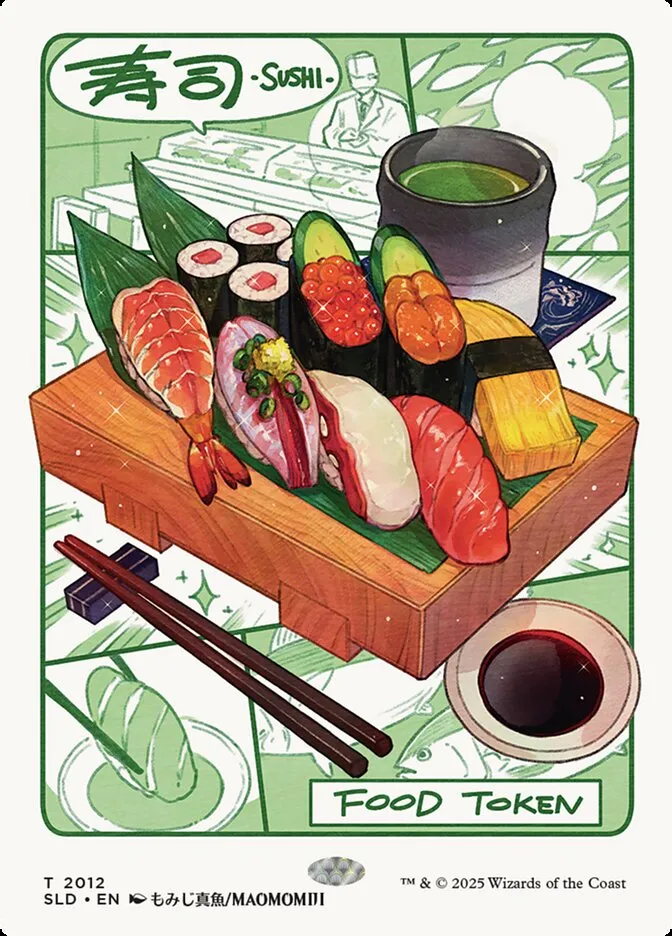 2019 Secret Lair Drop Food #2012 common card image