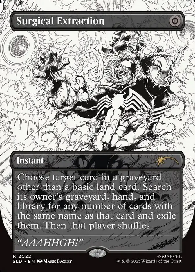 2019 Secret Lair Drop Surgical Extraction #2022 rare card image