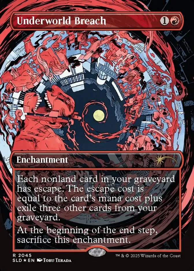 2019 Secret Lair Drop Underworld Breach #2045 rare card image