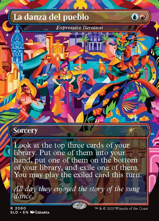 2019 Secret Lair Drop Expressive Iteration #2060 rare card image