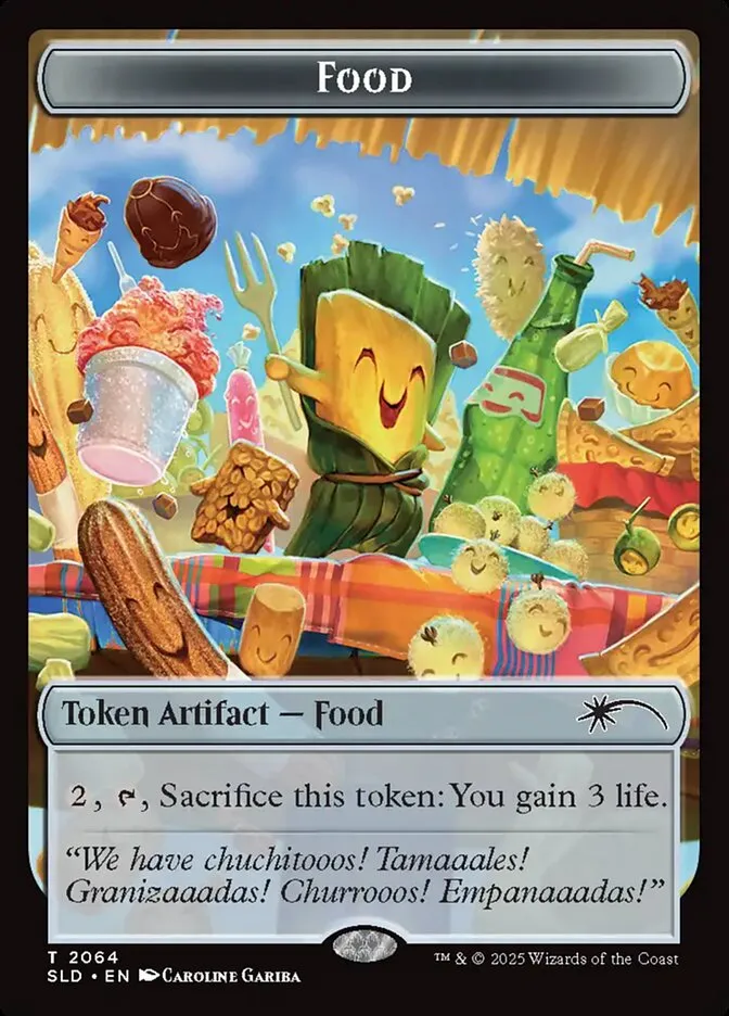 2019 Secret Lair Drop Food #2064 common card image