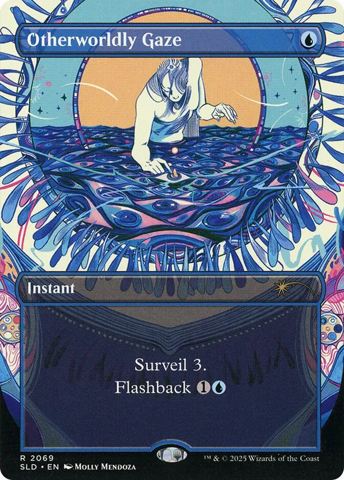 2019 Secret Lair Drop Otherworldly Gaze #2069 rare card image