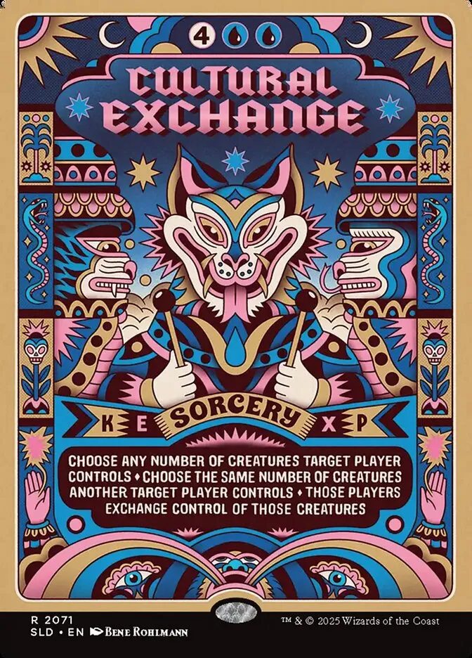 2019 Secret Lair Drop Cultural Exchange #2071 rare card image