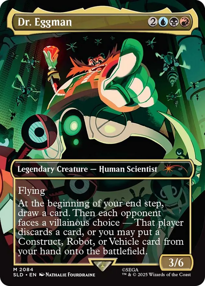 2019 Secret Lair Drop Dr. Eggman #2084 mythic card image