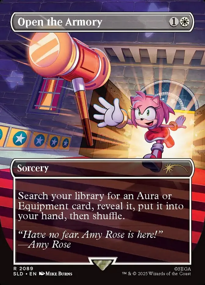 2019 Secret Lair Drop Open the Armory #2089 rare card image