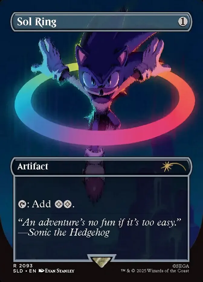 2019 Secret Lair Drop Sol Ring #2093 rare card image