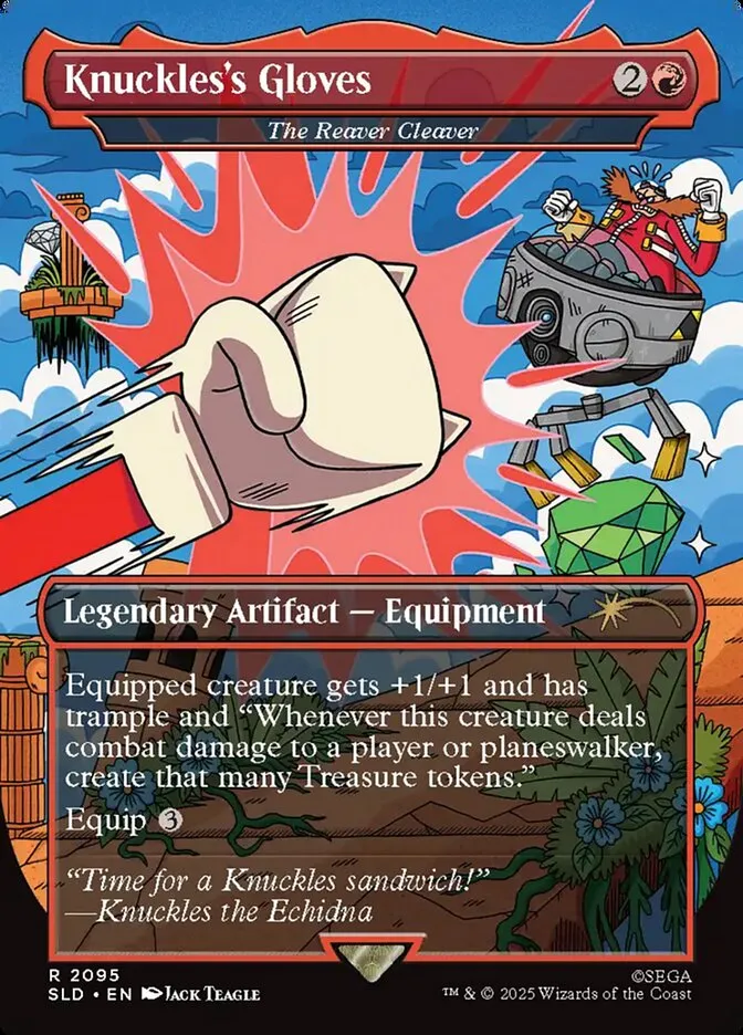 2019 Secret Lair Drop The Reaver Cleaver #2095 rare card image