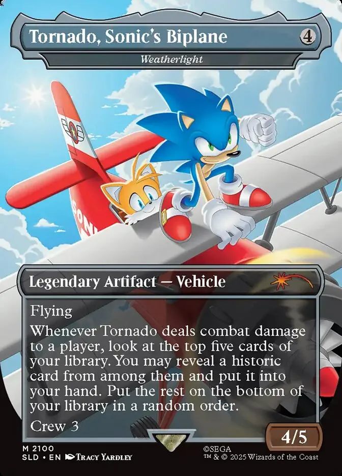 2019 Secret Lair Drop Weatherlight #2100 mythic card image