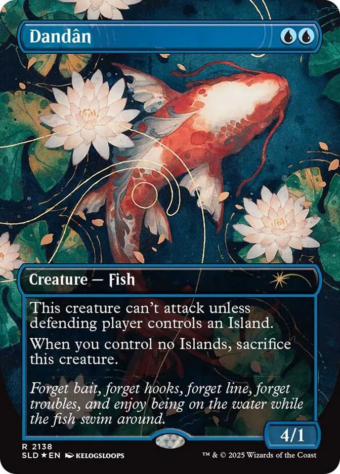 2019 Secret Lair Drop Dandân #2138 rare card image
