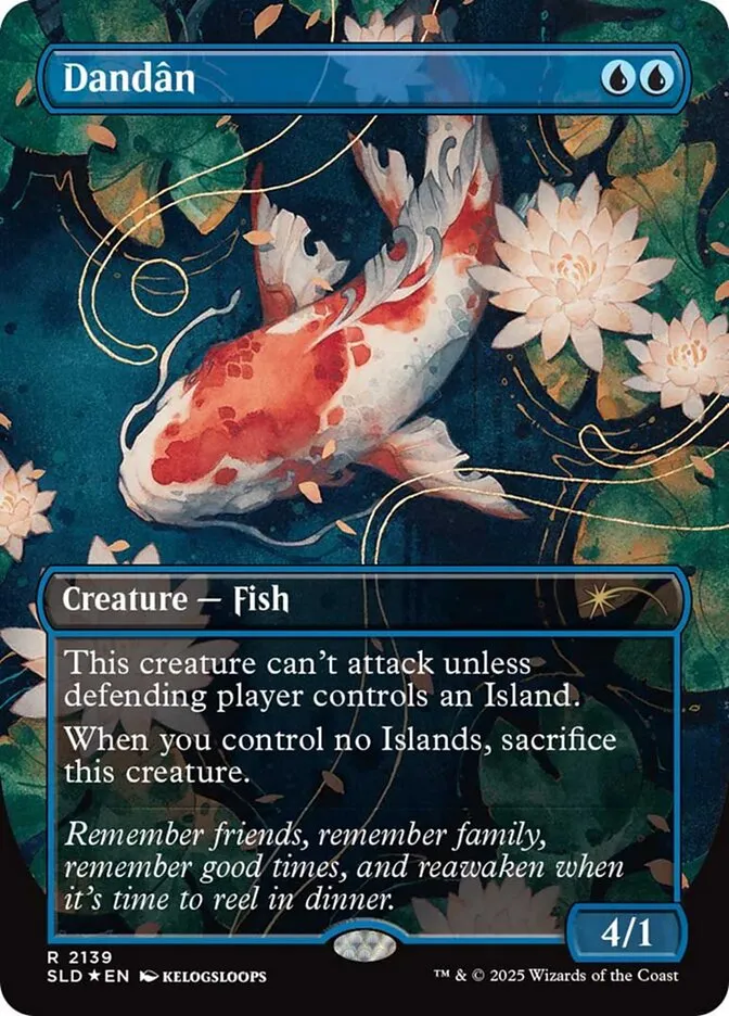 2019 Secret Lair Drop Dandân #2139 rare card image