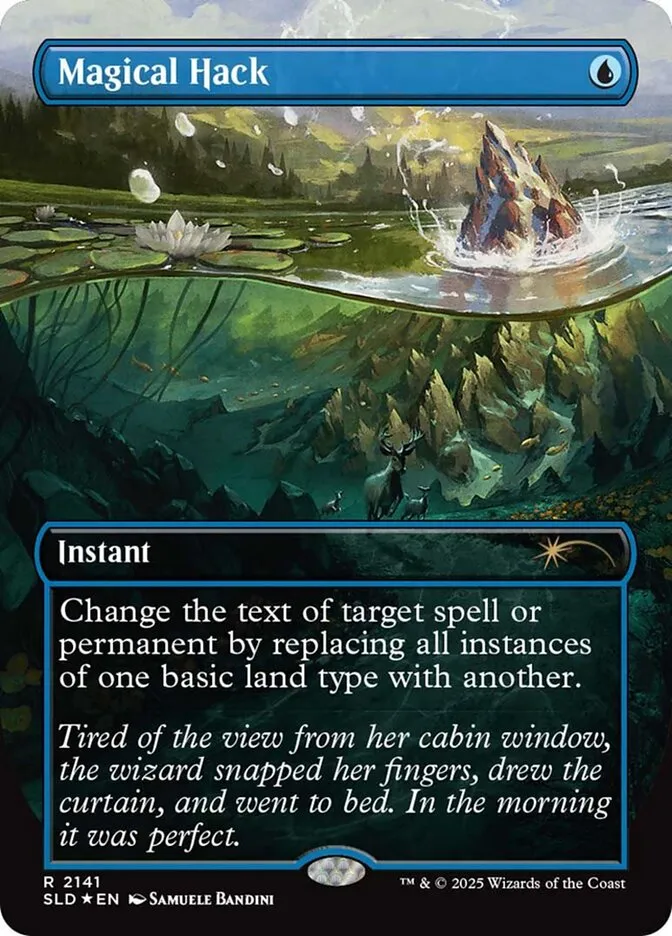2019 Secret Lair Drop Magical Hack #2141 rare card image