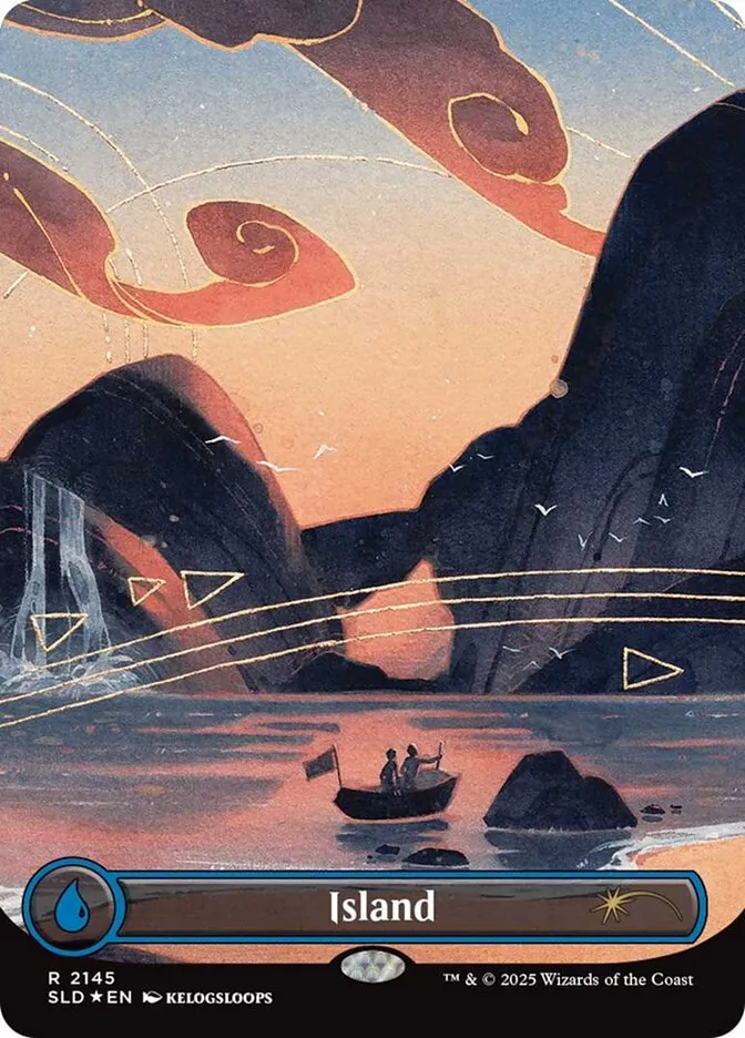 2019 Secret Lair Drop Island #2145 rare card image