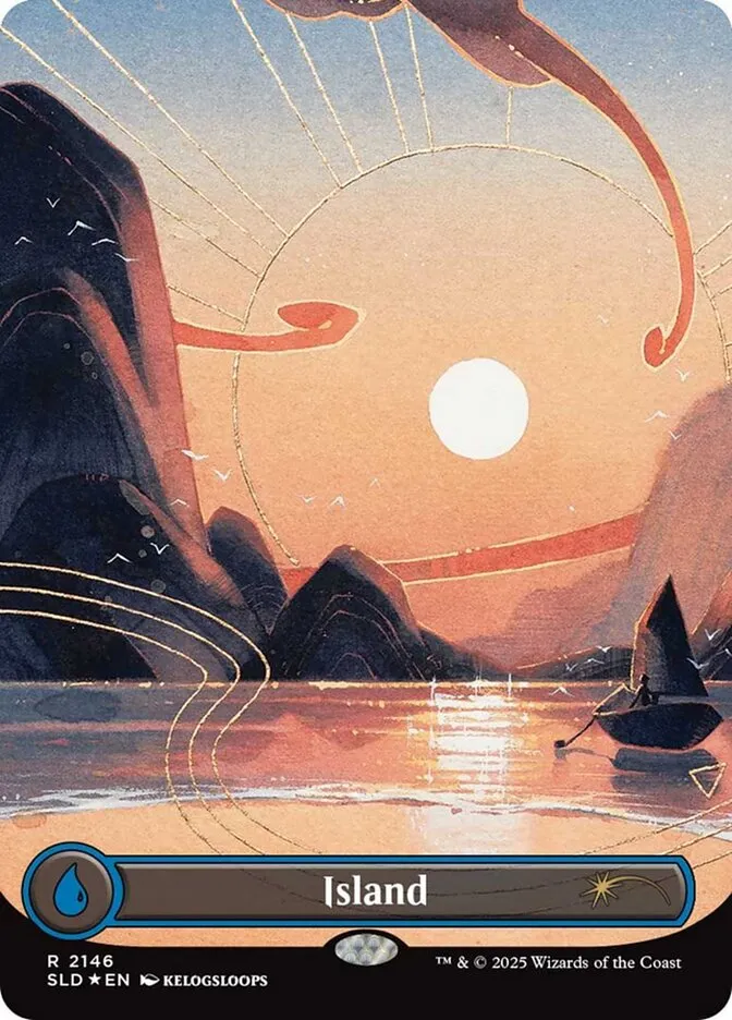 2019 Secret Lair Drop Island #2146 rare card image
