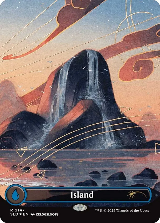 2019 Secret Lair Drop Island #2147 rare card image
