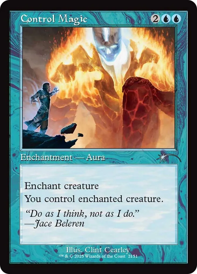 2019 Secret Lair Drop Control Magic uncommon #2151 uncommon card image